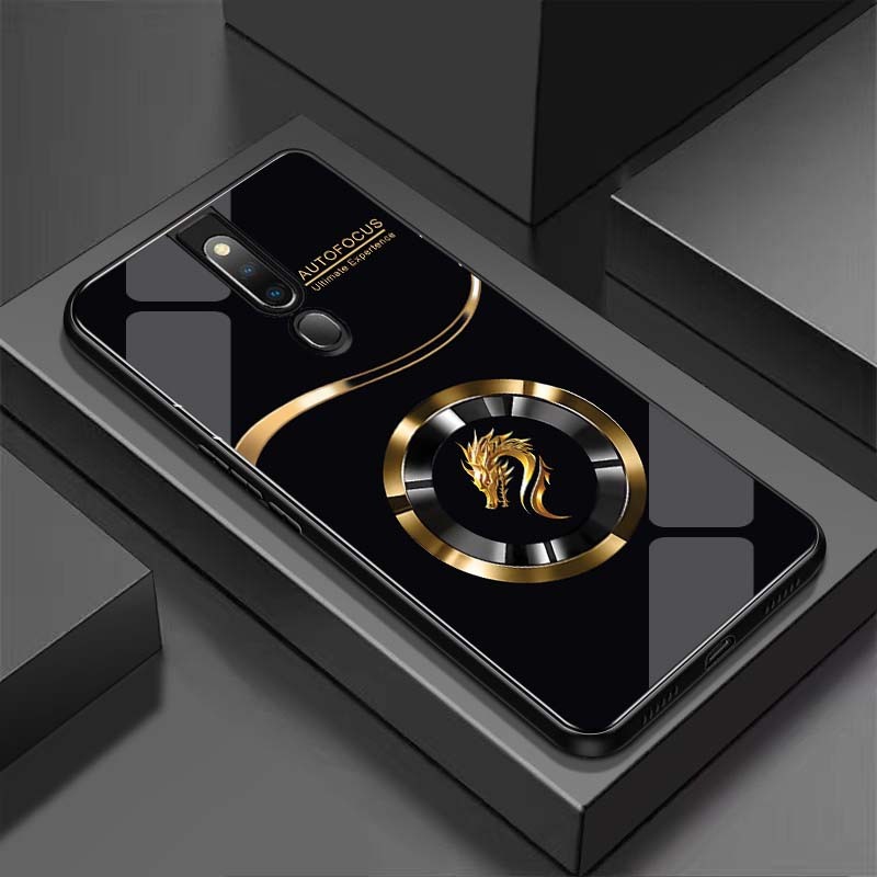 Ốp Lưng cho OPPO F11, F11 PRO Mặt lưng kính cường lực, Sang Trọng, Chống Trầy, Bảo Vệ Toàn Diện