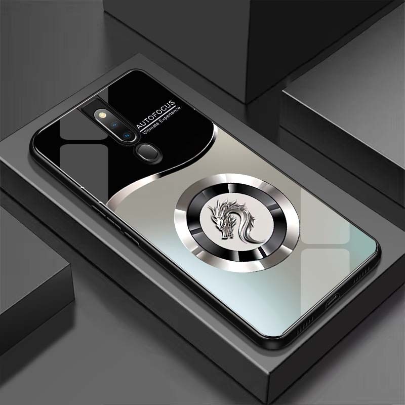 Ốp Lưng cho OPPO F11, F11 PRO Mặt lưng kính cường lực, Sang Trọng, Chống Trầy, Bảo Vệ Toàn Diện