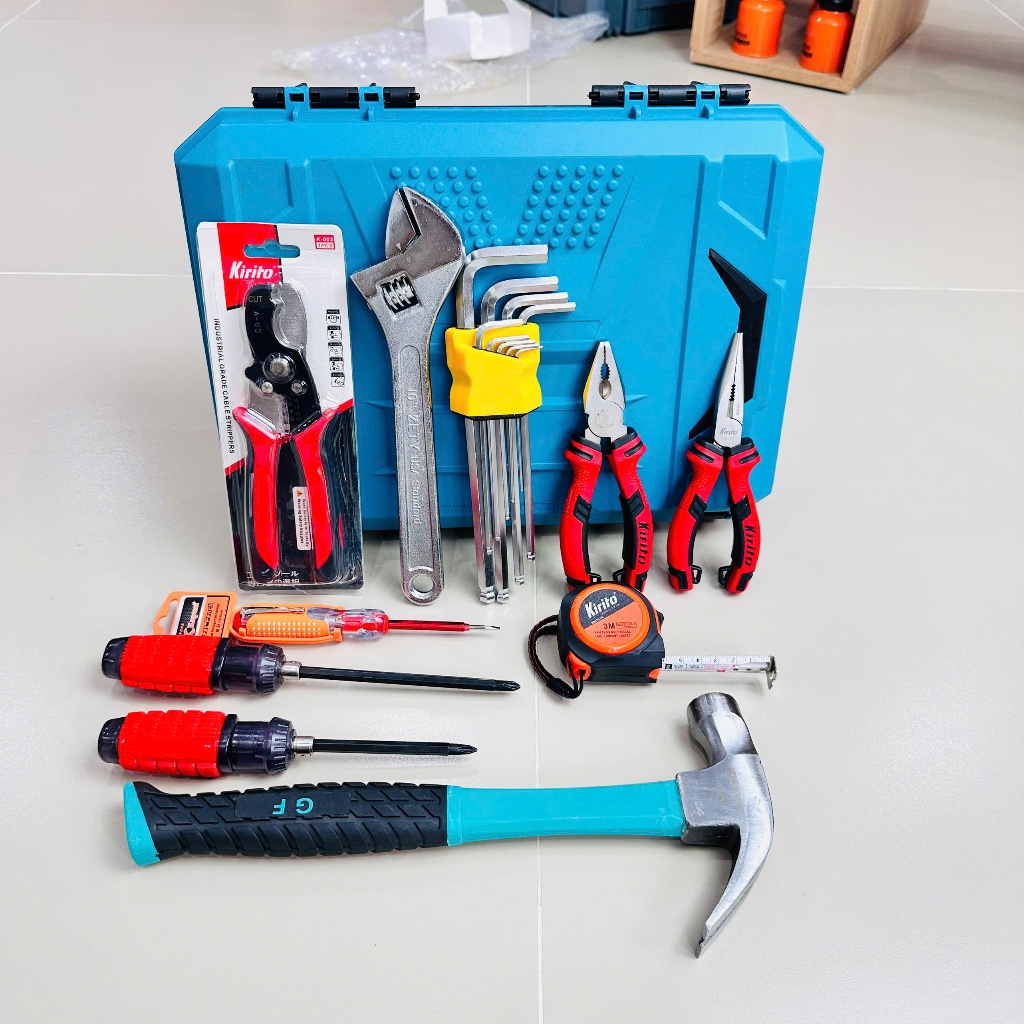 Bộ Dụng Cụ 12 Chi Tiết – Sửa Chữa Trong Gia Đình, Đa Năng, Tiện Lợi