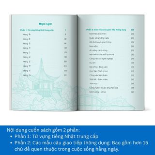 Sách - 3000 Từ Vựng Tiếng Nhật Thông Dụng – Trung Cấp