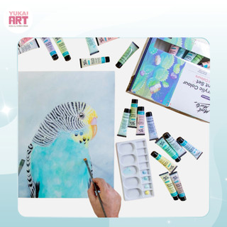 [Hỏa tốc HCM] Màu Acrylic Tông Màu Pastel Mont Marte - Bộ 12/18/24/36/48 Màu x 36ML