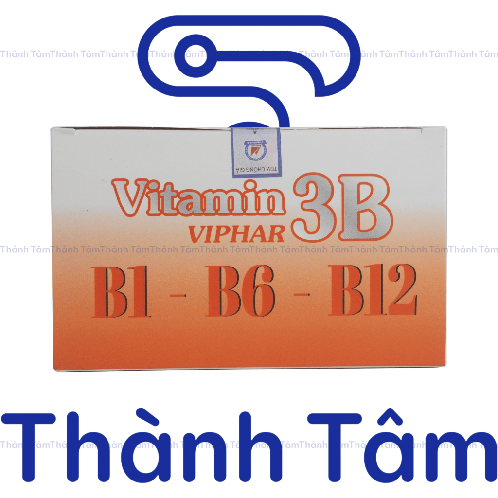 (Cam) Viên uống VITAMIN 3B CAM 100V hỗ trợ tăng sức đề kháng, tăng sức khỏe, giảm suy nhược cơ thể