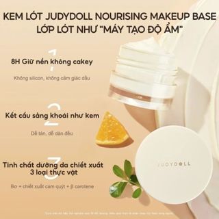 [Y332] Kem Lót Trang Điểm JUDYDOLL - Dưỡng Ẩm Nâng Tone - Kiềm Dầu Mịn Lì Thu Nhỏ Lỗ Chân Lông 30g