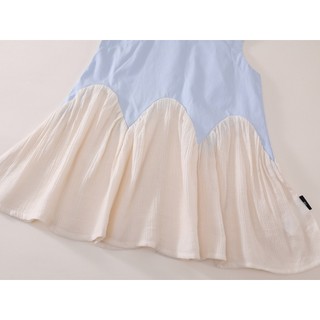 Váy Cho Bé Gái, Váy Sát Nách Cho Bé Gái Thiết Kế Tiểu Thư Chất Liệu Cotton Thoáng Mát