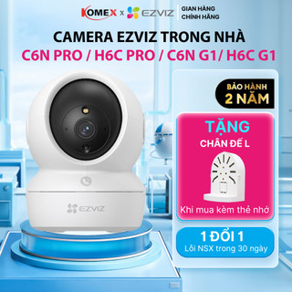 Camera wifi EZVIZ trong nhà H6C G1, C6N G1, C6N PRO, H6C PRO, TY7 đàm thoại 2 chiều phát hiện chuyển động