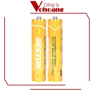 Pin sạc AAA Beston Lithium 1.5V dung lượng cao 1300mWh, điện áp ổn định, tương thích mọi thiết bị
