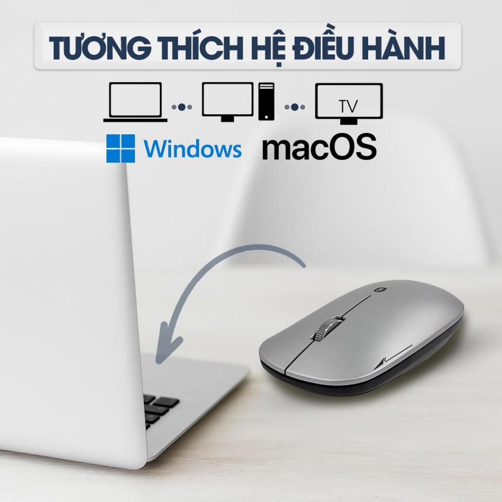 [SIÊU DEAL] Chuột Bluetooth Silent ZADEZ M-371 – Chuột Không Dây Chipset Broadcom, Độ Phân Giải 1000DPI
