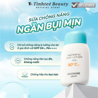 Kem Chống Nắng Cho Bé Thuần Chay GOONGBE Dạng sữa 80g, Dạng thỏi 23g, Phấn nước 14g