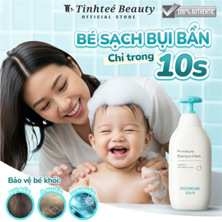 Sữa Tắm Gội Toàn Thân Cho Bé GOONGBE Pri-mmune Shampoo & Bath 350ml Dịu Nhẹ, An Toàn Cho Bé 350ml
