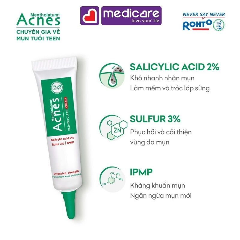 Gel ACNES giúp mờ sẹo giảm thâm mụn