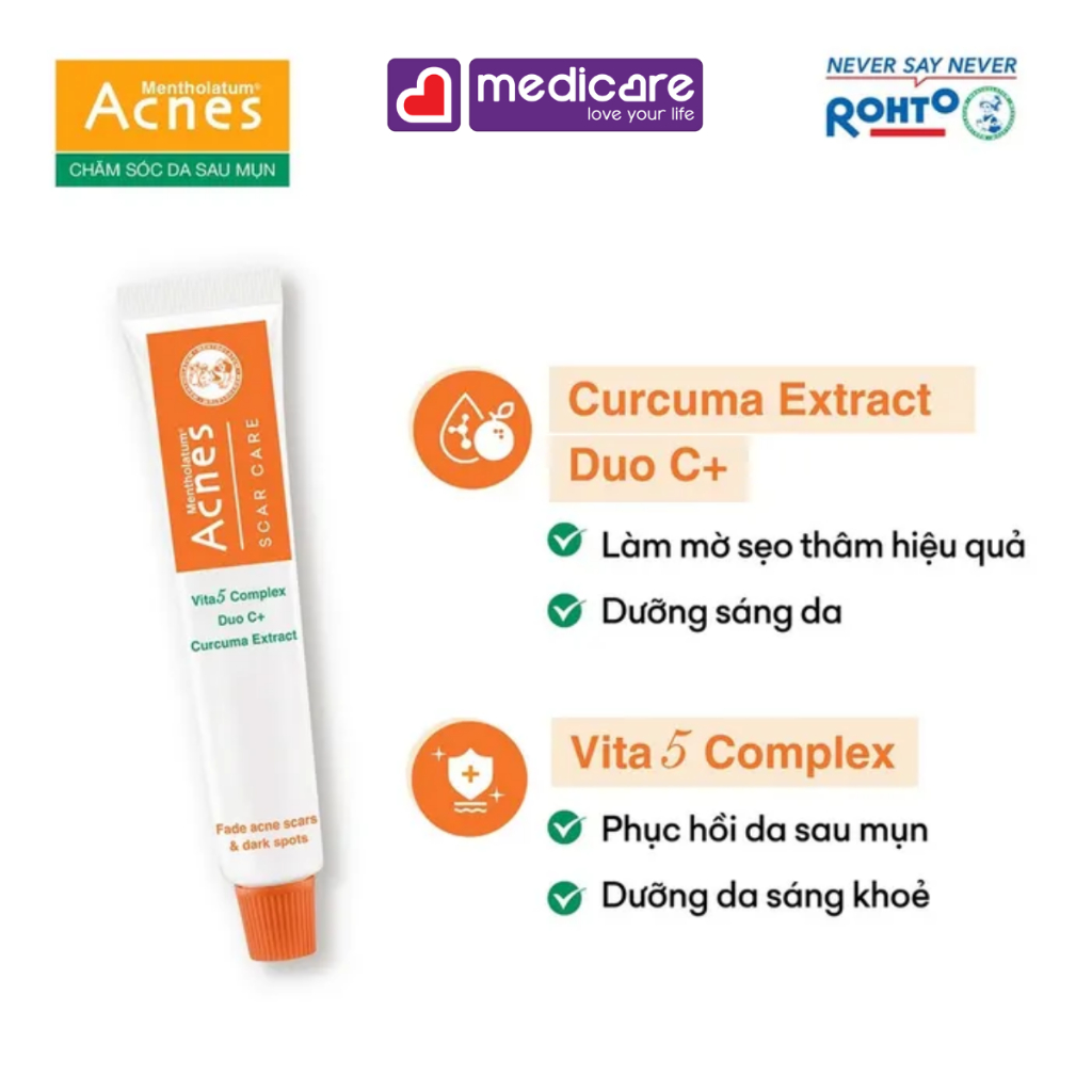 Gel ACNES giúp mờ sẹo giảm thâm mụn