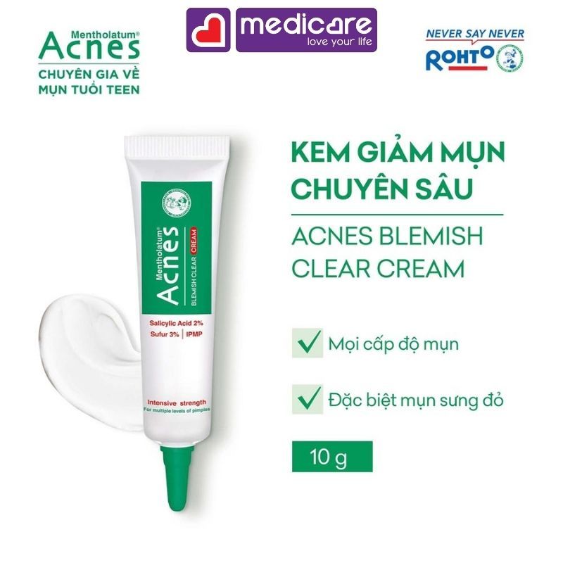 Gel ACNES giúp mờ sẹo giảm thâm mụn