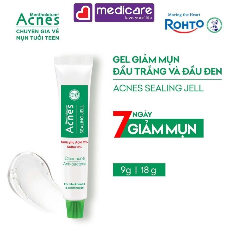 Gel ACNES giúp mờ sẹo giảm thâm mụn