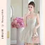 Đầm Hai Dây Kim Sa Dáng Xòe Đính Hoa 3D