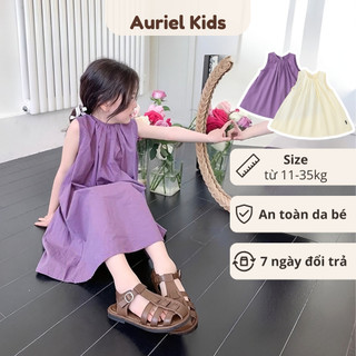 Váy Cho Bé Gái, Váy Suông Chữ A  Cho Bé Gái Chất Liệu Cotton Thoáng Khí