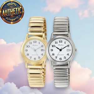 Citizen Q&Q Đồng Hồ Đeo Tay Nữ D015-004/ D015-204- Mặt Tròn Nhỏ, Thép Không Gỉ
