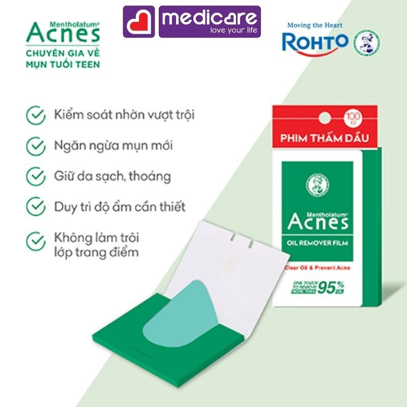 Phim thấm dầu ACNES Oil Remove
