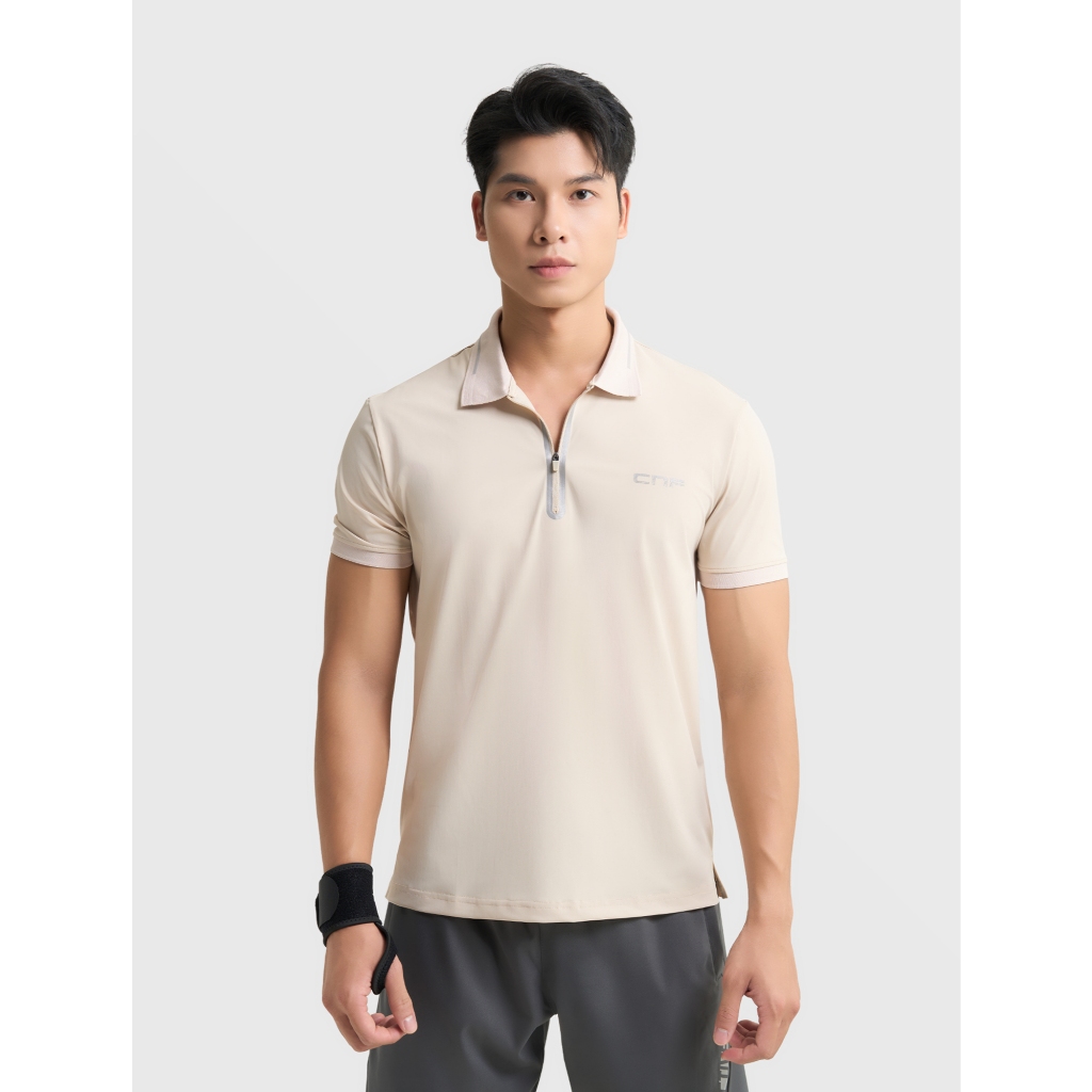 Áo polo active nam CANIFA cổ bẻ cộc tay dáng thể thao 8TP25S010