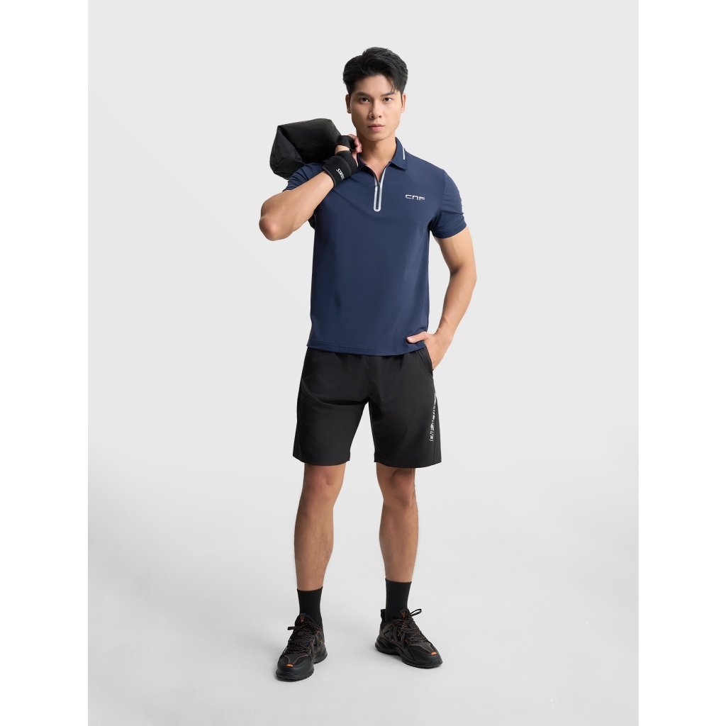 Áo polo active nam CANIFA cổ bẻ cộc tay dáng thể thao 8TP25S010