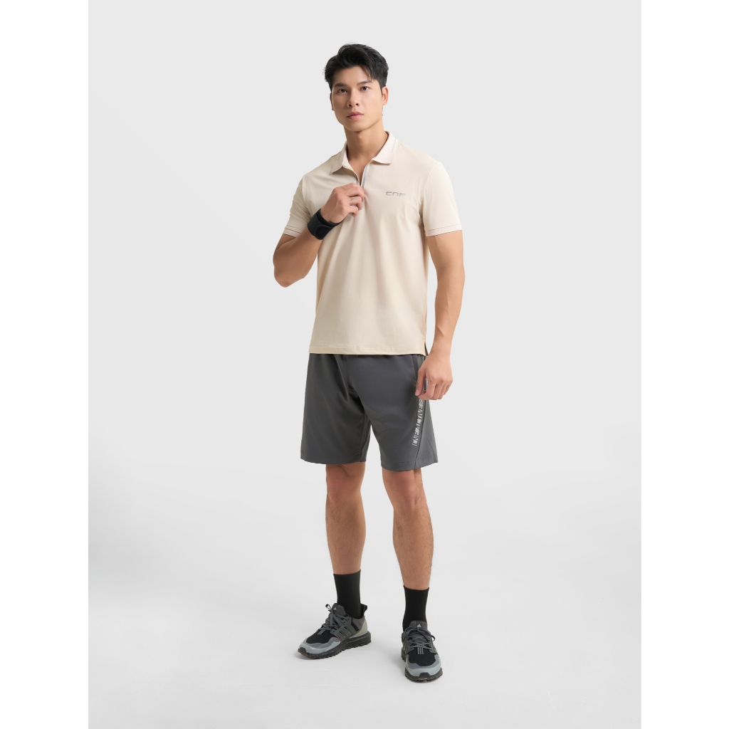 Áo polo active nam CANIFA cổ bẻ cộc tay dáng thể thao 8TP25S010