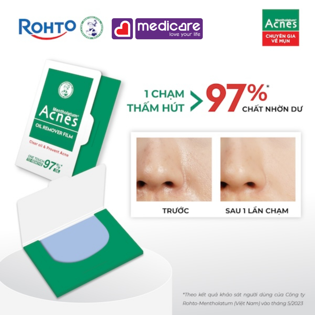 Phim thấm dầu ACNES Oil Remove