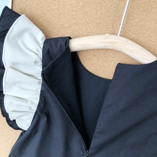 Váy Cho Bé Gái, Váy Sát Nách Cho Bé Gái Thiết Kế Cánh Tiên Đính Đá Tiểu Thư Chất Liệu 100% Cotton