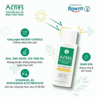 Sữa chống nắng ACNES Blemish Control Sunscreen SPF50+ PA++++ 50g