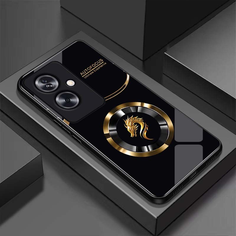 Ốp Lưng cho OPPO RENO 11F 5G Mặt lưng kính cường lực, Sang Trọng, Chống Trầy, Bảo Vệ Toàn Diện
