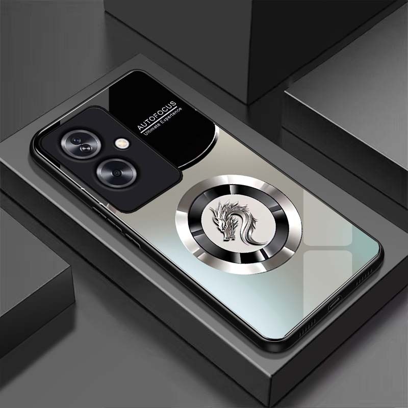 Ốp Lưng cho OPPO RENO 11F 5G Mặt lưng kính cường lực, Sang Trọng, Chống Trầy, Bảo Vệ Toàn Diện
