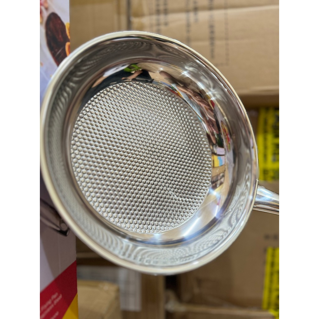 Chảo Vân Kim Cương Oyatton Inox 18/10 Chảo Chiên Rán 20/24/28cm
