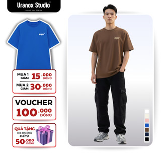 Áo Phông Local Brand Oversize 250GSM URANUS STUDIO Unisex Form Rộng Cotton Cao Cấp 100% M05
