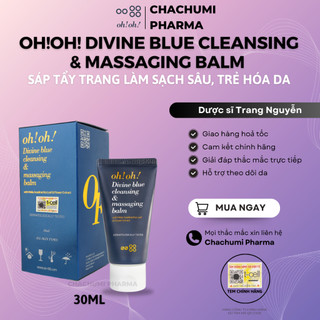 Sáp Tẩy Trang Làm Sạch Sâu, Trẻ Hóa Da oh!oh! Divine Blue Cleansing & Massaging Balm 150ml