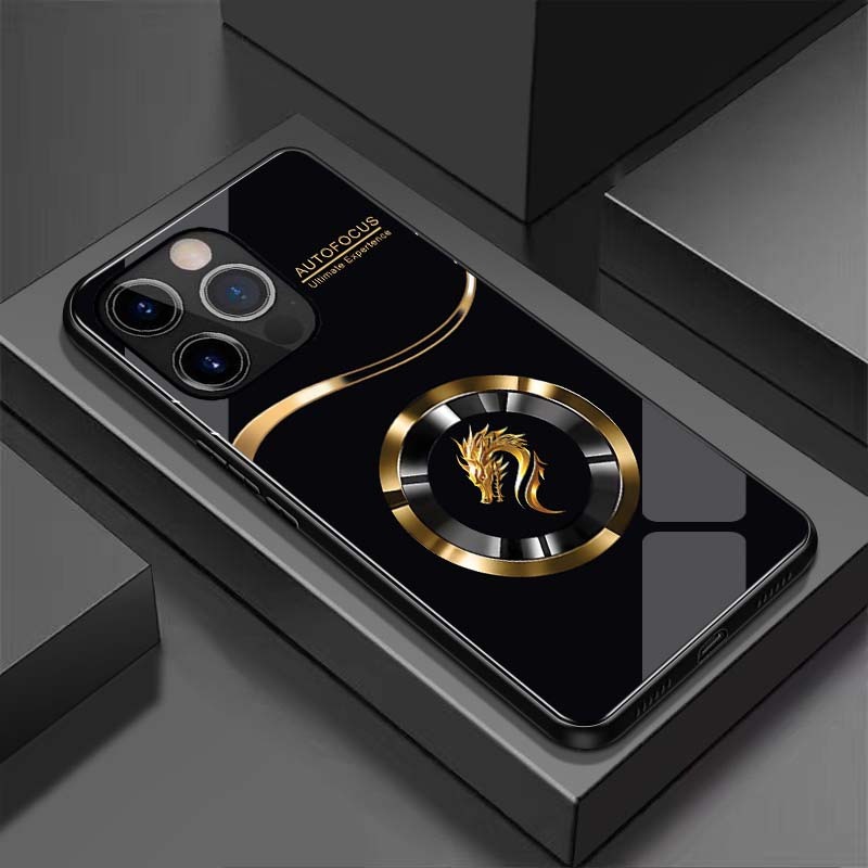 Ốp Lưng cho IPHONE 12, 12 MINI, 12 PRO, 12 PROMAX Mặt lưng kính cường lực, Sang Trọng, Chống Trầy, Bảo Vệ Toàn Diện