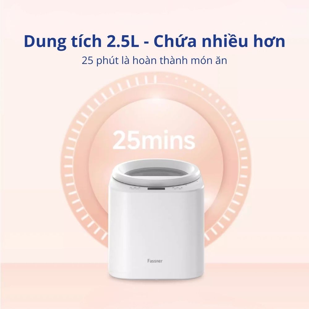 Máy Làm Pate Cho Chó Mèo, Máy Làm Thịt Sấy Cho Chó Mèo Fassner Pro - HELIPET