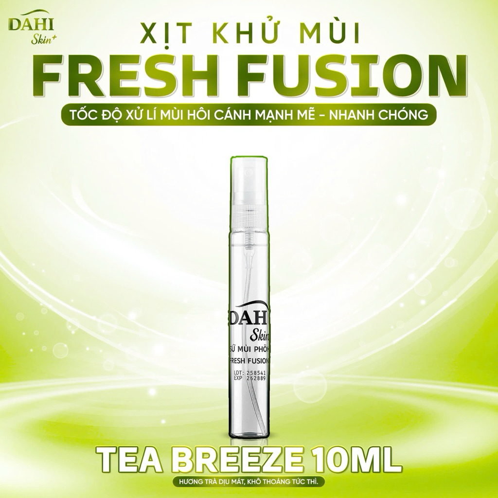 Xịt Khử Mùi Tea Breeze - Hình ảnh thực tế