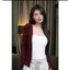 Áo Khoác Cardigan Trơn Không Cúc - Kiểu Basic Mặc Ngoài Dễ Phối Đồ , Nhiều Màu