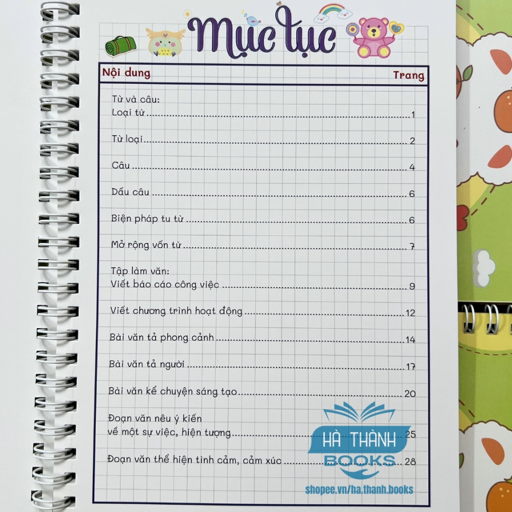 Sổ tay take note Tiếng Việt lớp 5 – Tóm tắt kiến thức, ngữ pháp, tổng hợp các bài văn mẫu hay lớp 5