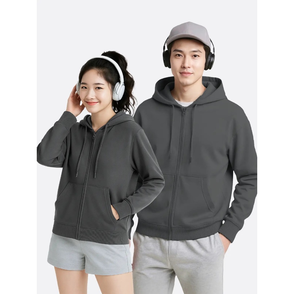 Áo khoác nỉ đa năng thời trang bốn mùa TOKYOLIFE chất nỉ mềm mại tạo cảm giác ấm áp và thoải mái khi mặc 40004135