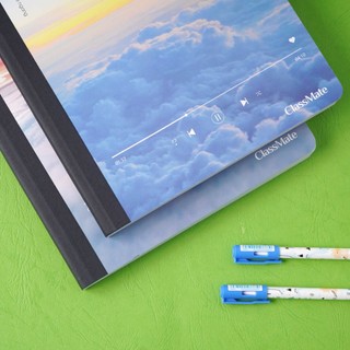Vở Kẻ Ngang A4 70GSM Classmate Thiết Kế Vintage Bìa Chống Nước, Vở Giáo Án A4 200/260/300 Trang Không Thấm Mực