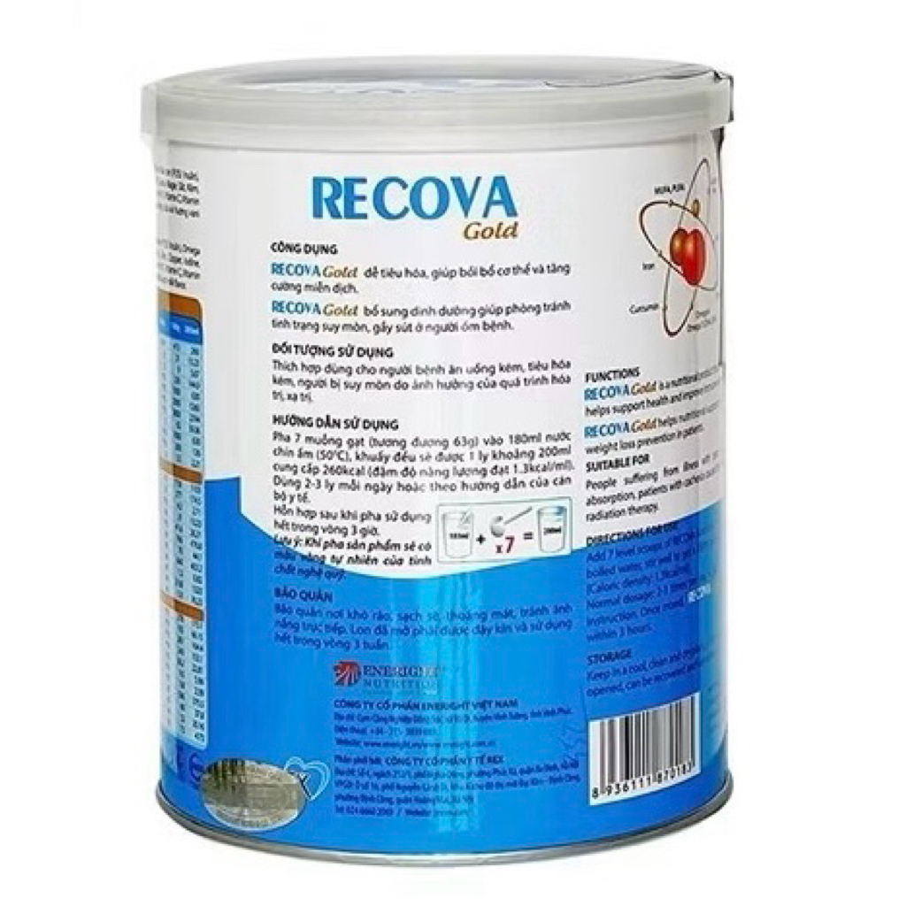 Sữa Bột Recova( Dinh Dưỡng Bổ Sung)
