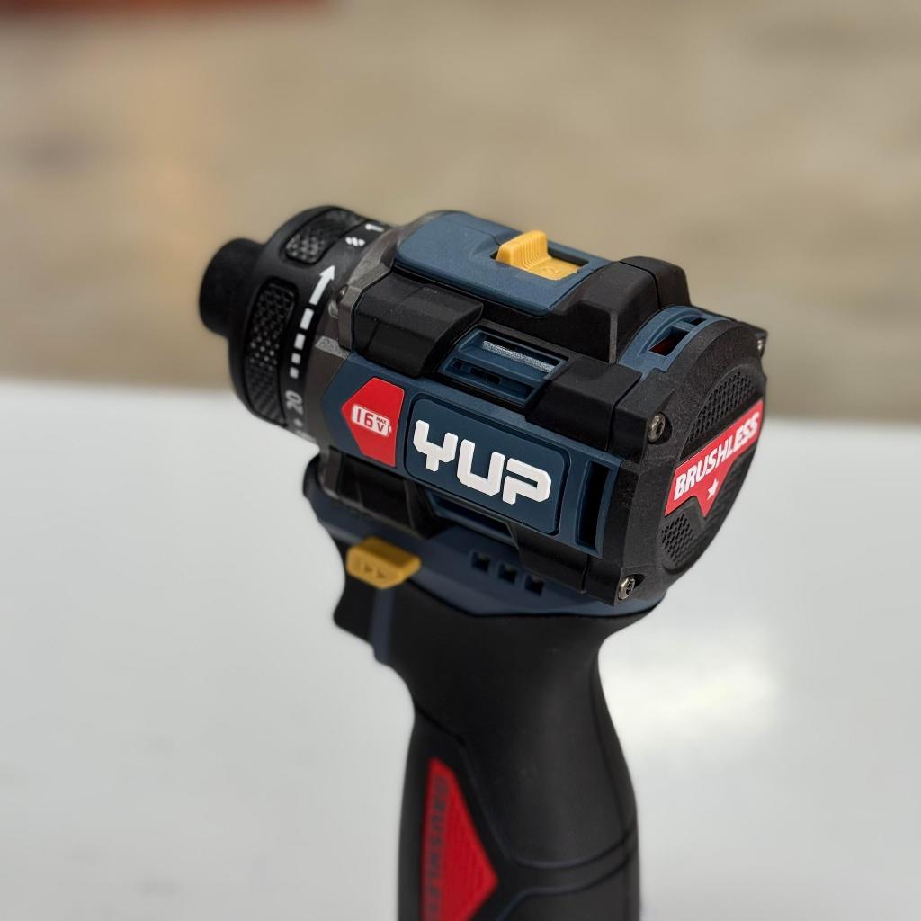 YUPAI Máy Vặn Vít Pin 16V YP16-W50B - Động Cơ Khỏe, Pin Bền 2.0Ah, Siết Ốc Nhanh Chóng 20 Cấp Trượt, 3 Cấp Chỉnh Lực, Tố