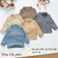 Combo 1-2 Áo giữ nhiệt zíp lông 2 mặt ấm áp cho bé 4-15kg