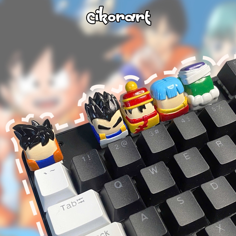 Keycap Dragon Ball | Keycap 7 viên ngọc rồng | Keycap thủ công cho bàn ...