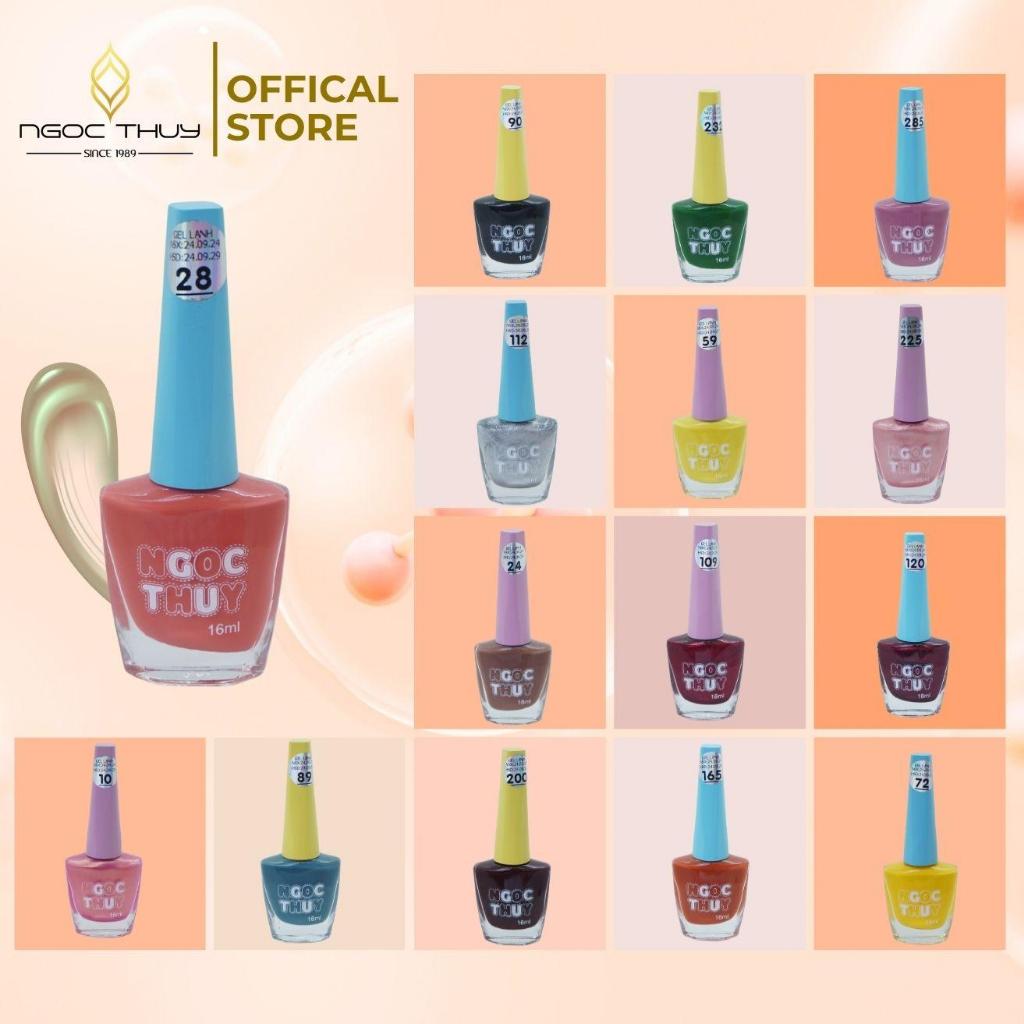 Gel Lạnh NT18 -  Màu Sắc Thịnh Hành - Sơn Móng Tay Gel Lạnh Không Hơ Máy Ngọc Thuỷ Nail - 16ml