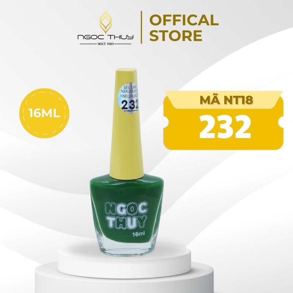 Gel Lạnh NT18 -  Màu Sắc Thịnh Hành - Sơn Móng Tay Gel Lạnh Không Hơ Máy Ngọc Thuỷ Nail - 16ml