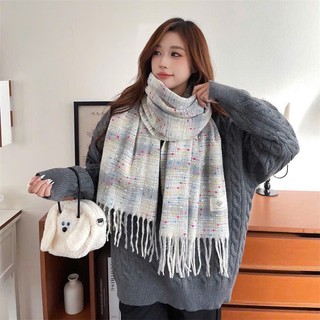 Khăn Dạ Len Choàng Cổ Thời Trang, Khăn Quàng Cổ Mùa Đông Nam Nữ K19. Thiết Kế Sạng Trọng