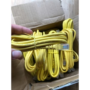 Cáp mạng Cat6 màu vàng 2m, Đúc sẵn 2 đầu.