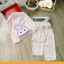 Đồ Bộ Bé Gái Pijama Chất Vải Lụa Cao Cấp Tay Dài Quần Dài