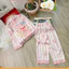 Đồ Bộ Bé Gái Pijama Chất Vải Lụa Cao Cấp Tay Dài Quần Dài