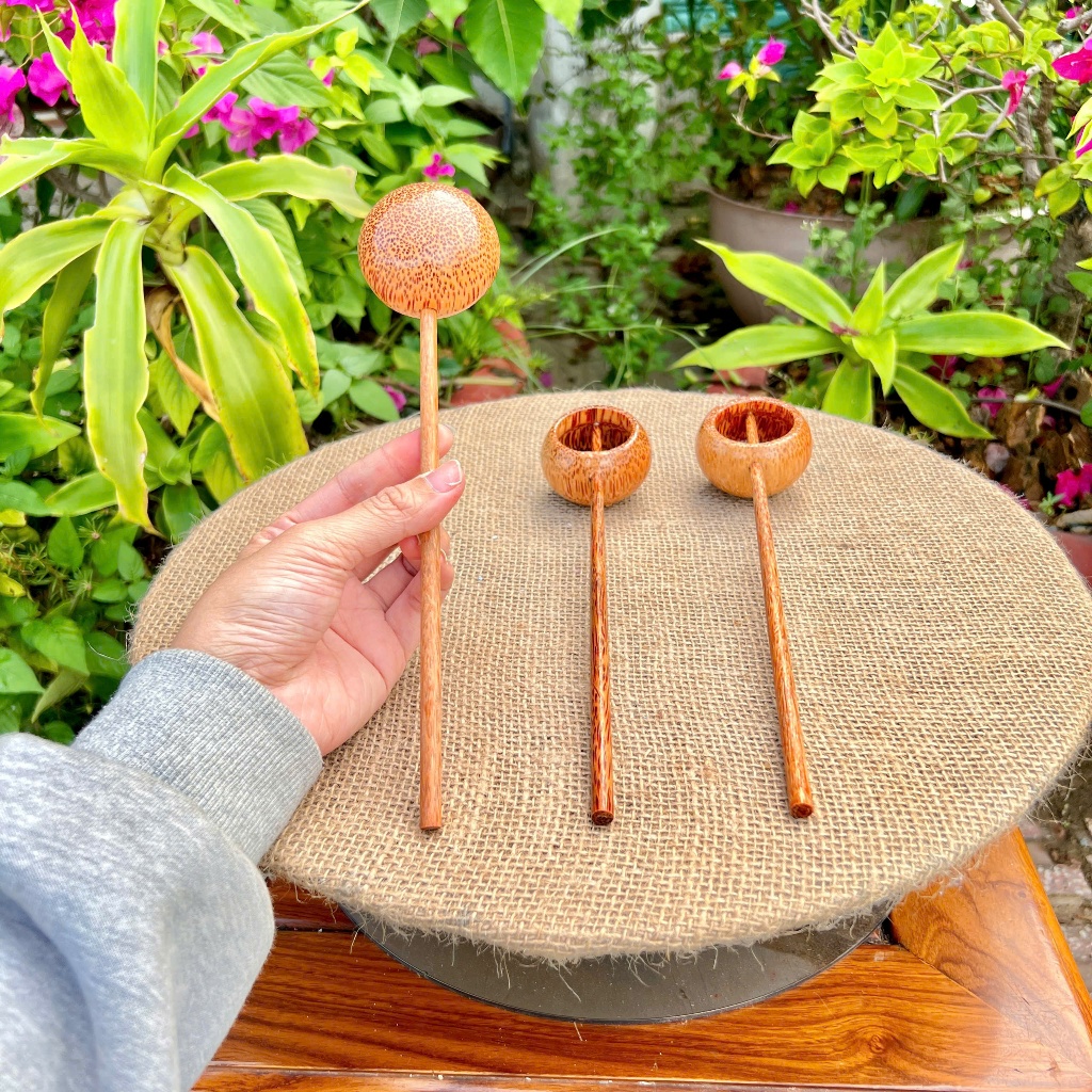 Gáo Dừa Múc Dừa Gỗ Dừa Cao Cấp, Múc Rươu Đồ Mỹ Nghệ Sang Trọng - Gáo Tắm Phật Đản Đồ Mỹ Nghệ Tinh Tế, An Toàn Sử Dụng